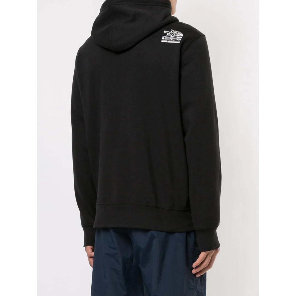 Metal Supreme X The North Face lic Logo Hooded Sweatshirts | Supreme 375NB